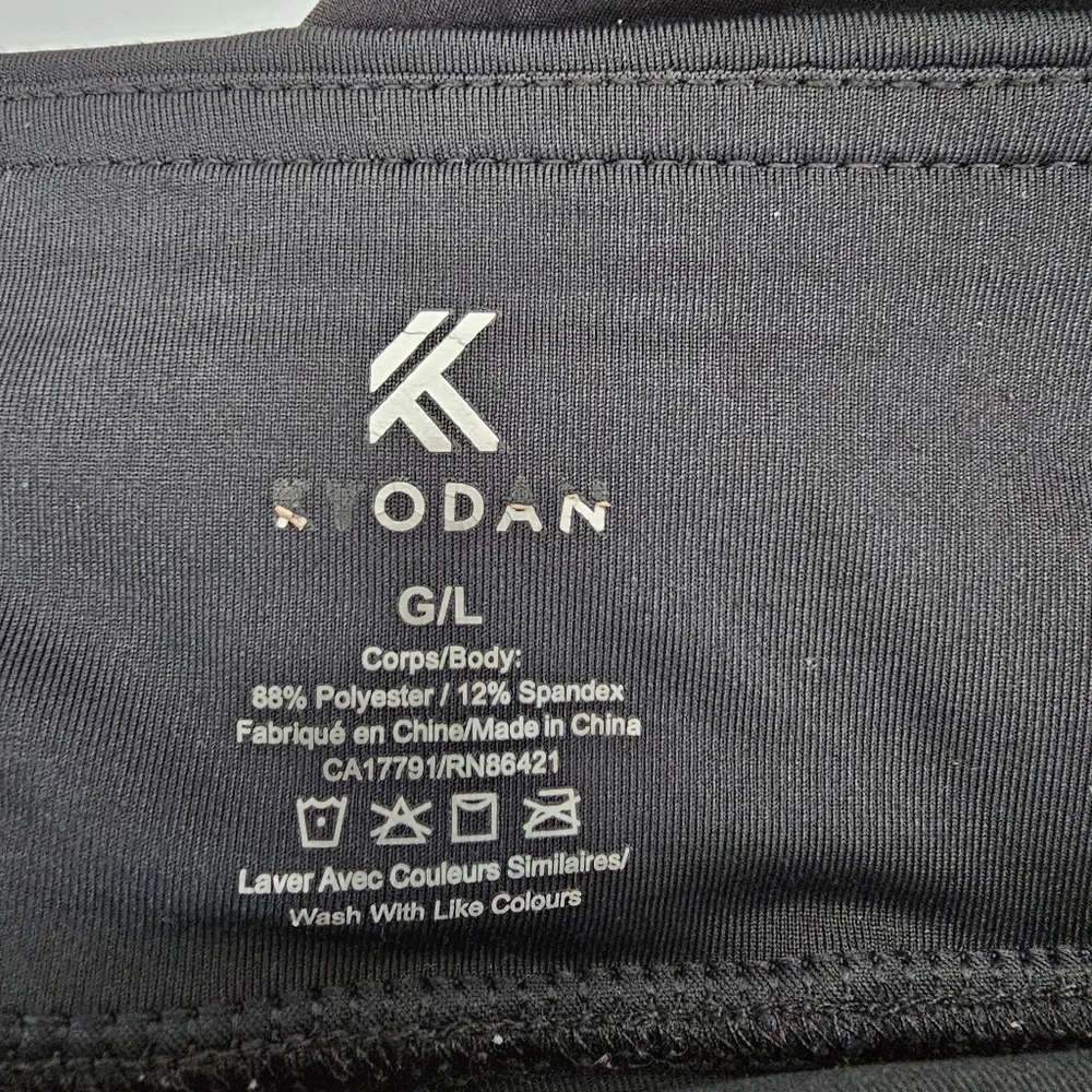 Kyodan Black Pleated Tennis Skirt size L